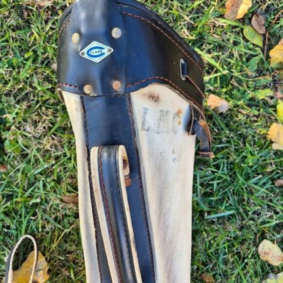 Vintage Clark Canvas Sunday Carry Bag w/ Strap - Picture 10 of 10